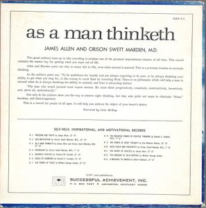 As A Man Thinketh