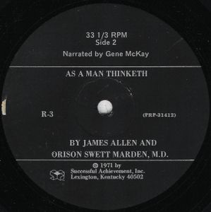 As A Man Thinketh
