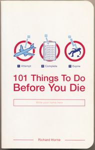 101 Things To Do Before You Die