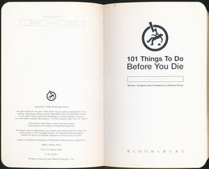 101 Things To Do Before You Die
