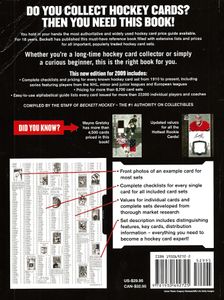 Beckett Hockey Card Price Guide and Alphabetical Checklist. 18th Edition 2009