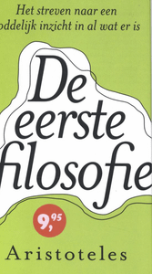 De eerste filosofie