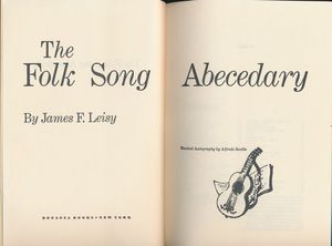 The Folk Song Abecedary: A Living Tradition of Songs, from Ballads to Blues to Bluegrass