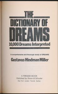 The Dictionary of Dreams: 10,000 Dreams Interpreted