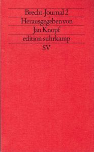 Brecht-Journal 2