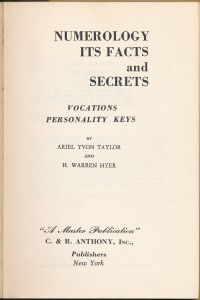 Numerology—its Facts and Secrets
