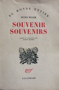 Souvenirs Souvenirs