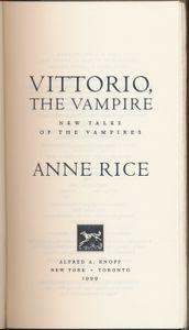 Vittorio, the Vampire