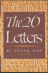 The 26 Letters, Revised Edition