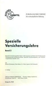 Spezielle Versicherungslehre - Band 2