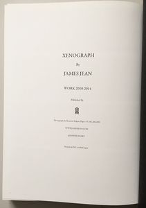 Xenograph: Work 2010 - 2014