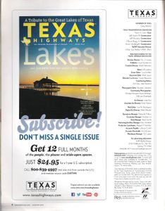 Texas Highways (August 2015)