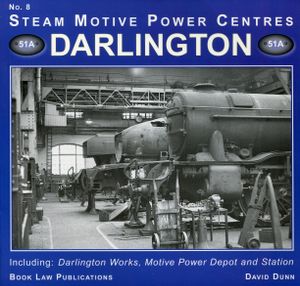 Darlington including: Darlington Works, Motive Power Depot and Station