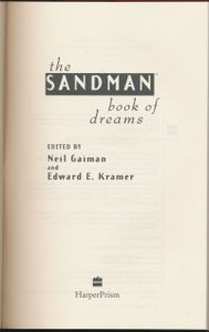The Sandman Book of Dreams