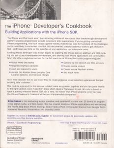 The iPhone Developer's Cookbook: Building Applications With The iPhone SDK