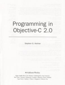 Programming In Ojective-C 2.0