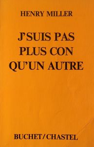 J'Suis Pas Plus Con Qu'un Autre
