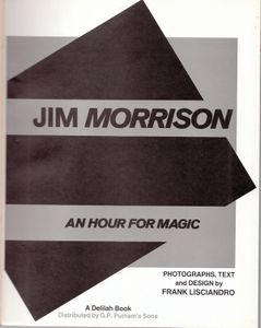 Jim Morrison An Hour For Magic