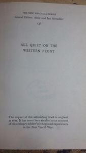 All Quiet On The Western Front