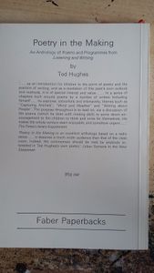 Poetry In The Making: An Anthology Of Poems And Programmes From Listening & Writing