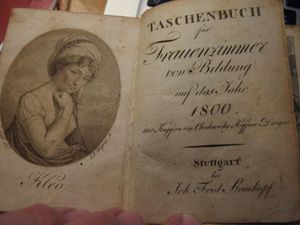 Taschenbuch für Frauenzimmer von Bildung auf das Jahr 1800