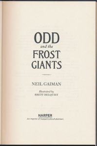Odd and the Frost Giants