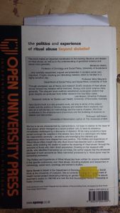 Beyond Disbelief: The Politics and Experience of Ritual Abuse