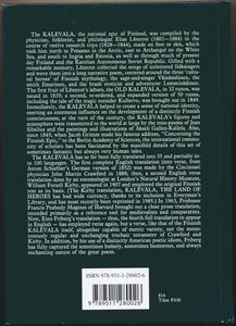 The Kalevala, Epic of the Finnish People