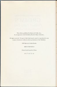 Grimm's Complete Fairy Tales