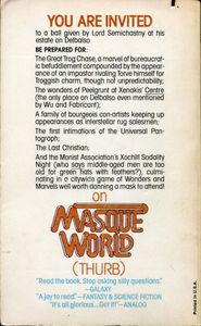 Masque World: An Anthony Villiers Adventure