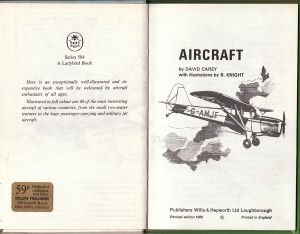 The Ladybird Book Of Aircraft