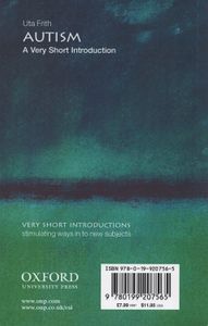 Autism: A Very Short Introduction