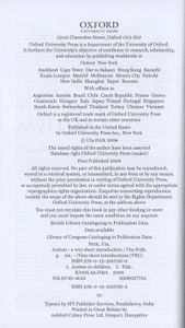 Autism: A Very Short Introduction