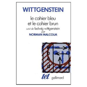 Le cahier bleu et le cahier brun