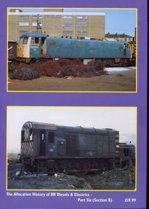 The Allocation History of BR Diesels and Electrics - Part Six (Section B)