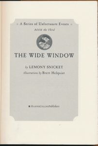 The Wide Window