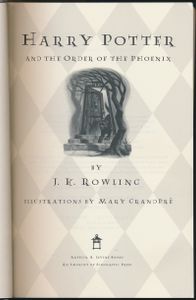 Harry Potter and the Order of the Phoenix