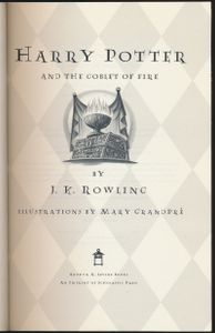 Harry Potter and the Goblet of Fire