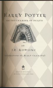 Harry Potter and the Chamber of Secrets