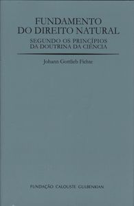 Fundamento Do Direito Natural Segundo Os Princípios Da Doutrina Da Ciência