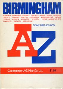 Birmingham Street Atlas and Index