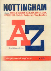 Nottingham Street Atlas and Index