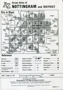 Nottingham Street Atlas and Index