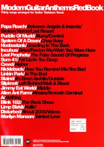 Modern Guitar Anthems: Red Book
