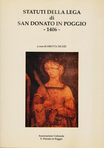 Statuti Della Lega Di San Donato In Poggio -1406-