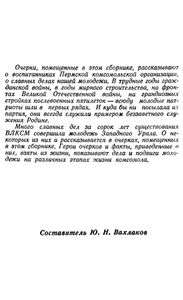 Мы - молодая гвардия. Очерки из истории Пермского комсомола