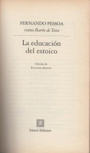 La educación del estoico