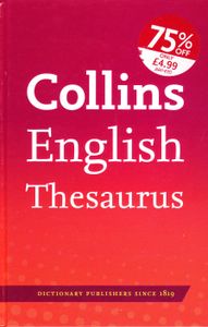 Collins English Thesaurus