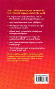 Collins English Thesaurus