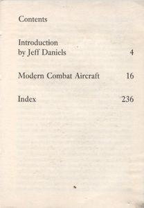 Modern Combat Aircraft